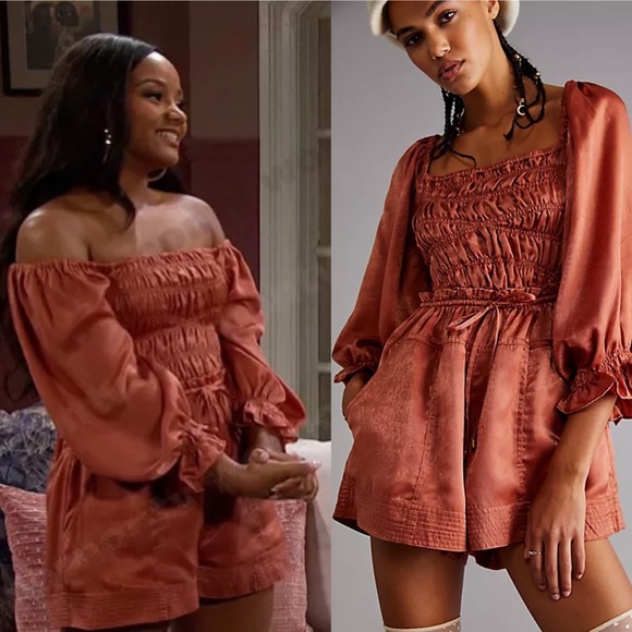 Free People Cassidy Romper, As Seen On Chanel On Days of Our Livea - Picture 1 of 14